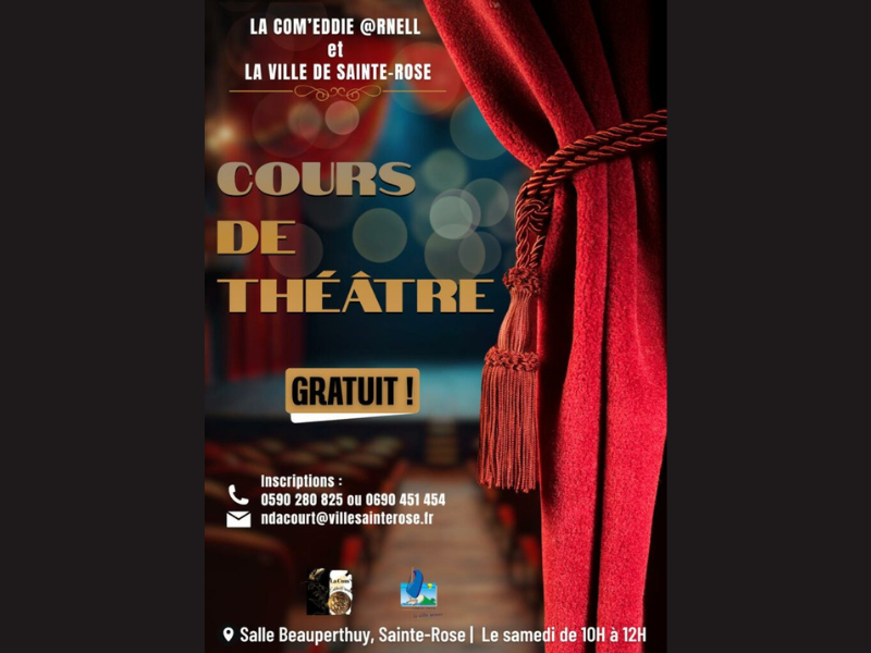 COURS DE THÉÂTRE