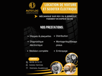 Mécanique à domicile ou atelier