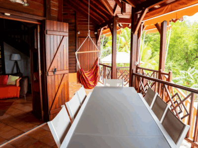 Villa calme & vue mer avec piscine – Bouillante