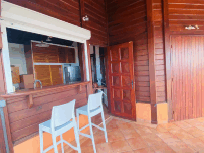 Villa calme & vue mer avec piscine – Bouillante