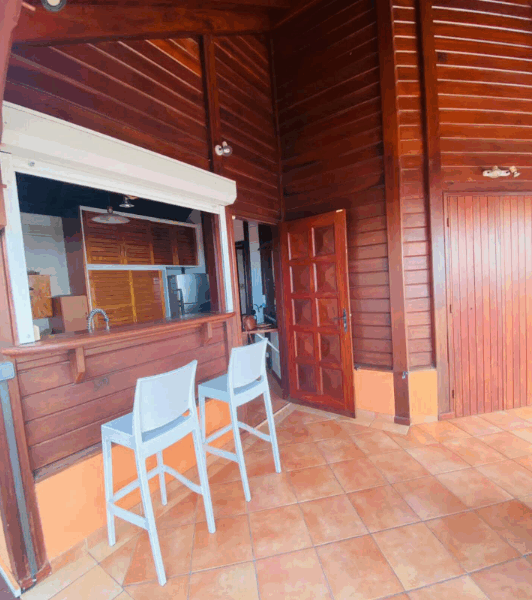 Villa calme & vue mer avec piscine – Bouillante